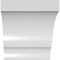 Ekena Millwork 3 1/2-in. W x 44-in. D x 44-in. H Balboa Architectural Grade PVC Knee Brace BRCP035X44X44BOA - alternate 6